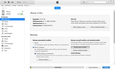 itunes backup auf windows pc finden